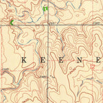United States Geological Survey Trego Center NE, KS (1960, 24000-Scale) digital map