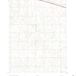 United States Geological Survey Trego Center NE, KS (2022, 24000-Scale) digital map