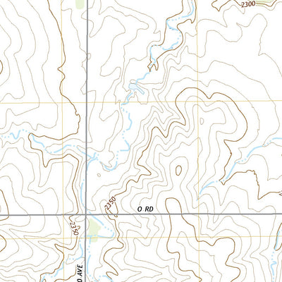 United States Geological Survey Trego Center NE, KS (2022, 24000-Scale) digital map