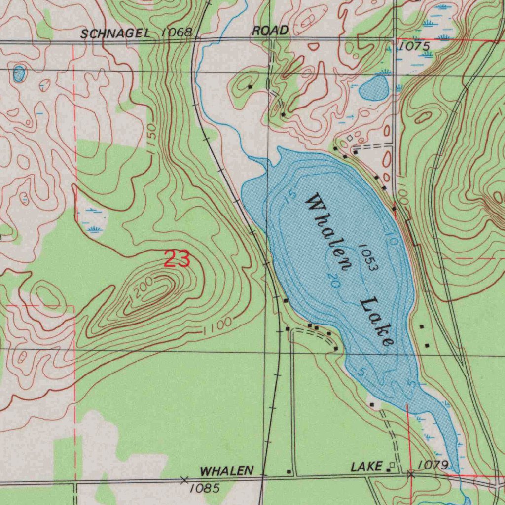 Trego, WI (1982, 24000-Scale) Map by United States Geological Survey ...