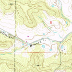United States Geological Survey Treloar, MO (1973, 24000-Scale) digital map
