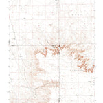 United States Geological Survey Tremain, WY-NE (1960, 24000-Scale) digital map