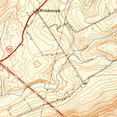 United States Geological Survey Tremont, PA (1947, 31680-Scale) digital map