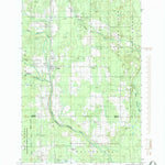 United States Geological Survey Trenary, MI (1985, 24000-Scale) digital map