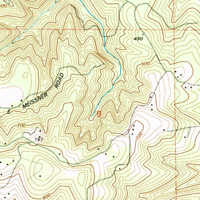 United States Geological Survey Trenholm, OR (1990, 24000-Scale) digital map