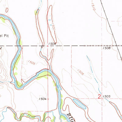 United States Geological Survey Trent, SD (1963, 24000-Scale) digital map