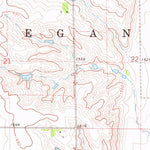 United States Geological Survey Trent, SD (1963, 24000-Scale) digital map