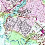 United States Geological Survey Trenton East, NJ-PA (1957, 24000-Scale) digital map