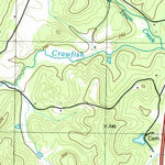 United States Geological Survey Trenton, GA-AL (1982, 24000-Scale) digital map