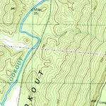 United States Geological Survey Trenton, GA-AL (1982, 24000-Scale) digital map