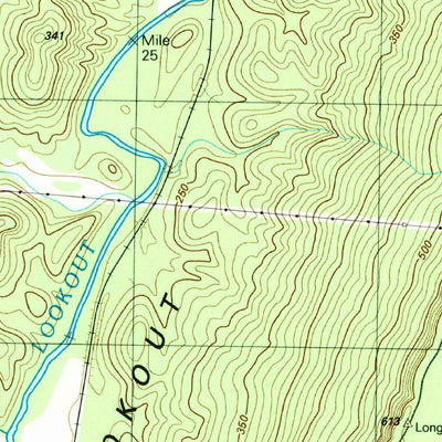 United States Geological Survey Trenton, GA-AL (1982, 24000-Scale) digital map