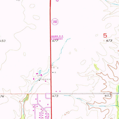 United States Geological Survey Trenton, IL (1957, 24000-Scale) digital map