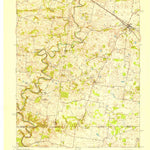 United States Geological Survey Trenton, KY-TN (1951, 24000-Scale) digital map