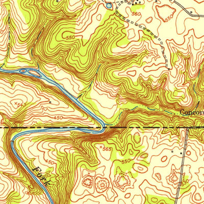 United States Geological Survey Trenton, KY-TN (1951, 24000-Scale) digital map