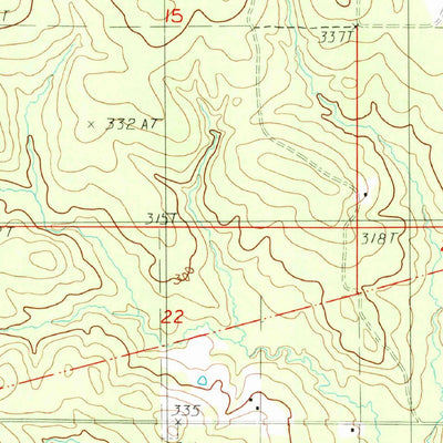 United States Geological Survey Trenton, LA (1989, 24000-Scale) digital map