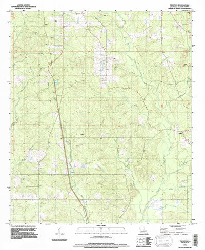 United States Geological Survey Trenton, LA (1995, 24000-Scale) digital map