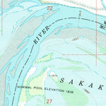 United States Geological Survey Trenton, ND (1969, 24000-Scale) digital map