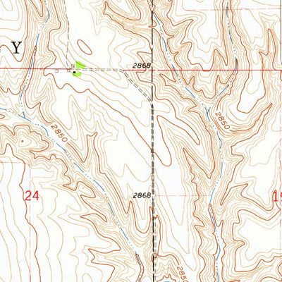 United States Geological Survey Trenton, NE (1962, 24000-Scale) digital map