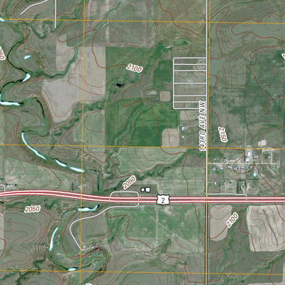 United States Geological Survey Trenton NE, ND (2011, 24000-Scale) digital map