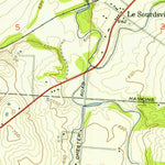 United States Geological Survey Trenton, OH (1955, 24000-Scale) digital map