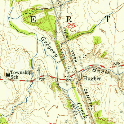 United States Geological Survey Trenton, OH (1955, 24000-Scale) digital map