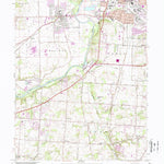 United States Geological Survey Trenton, OH (1966, 24000-Scale) digital map