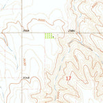 United States Geological Survey Trenton SW, NE-KS (1962, 24000-Scale) digital map
