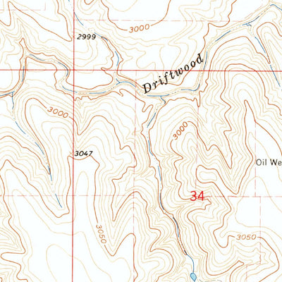 United States Geological Survey Trenton SW, NE-KS (1962, 24000-Scale) digital map