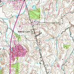 United States Geological Survey Trenton, TN (1951, 24000-Scale) digital map
