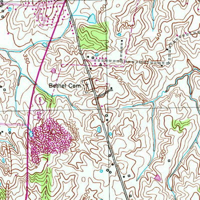 United States Geological Survey Trenton, TN (1951, 24000-Scale) digital map