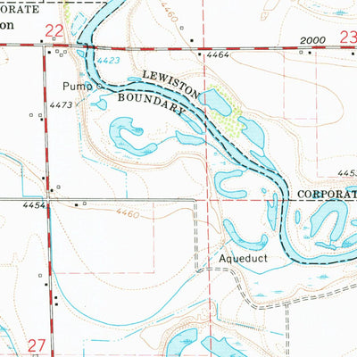 United States Geological Survey Trenton, UT-ID (1964, 24000-Scale) digital map