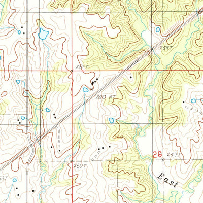 United States Geological Survey Trenton West, MO (1984, 24000-Scale) digital map
