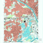 United States Geological Survey Trenton West, NJ-PA (1995, 24000-Scale) digital map