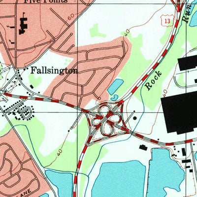 United States Geological Survey Trenton West, NJ-PA (1995, 24000-Scale) digital map