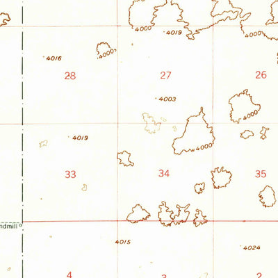 United States Geological Survey Tres Hermanos, NM (1948, 62500-Scale) digital map