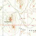 United States Geological Survey Tres Hermanos, NM (1948, 62500-Scale) digital map