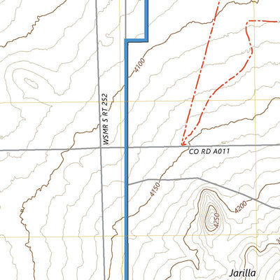 United States Geological Survey Tres Hermanos SW, NM (2023, 24000-Scale) digital map