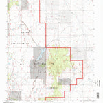 United States Geological Survey Tres Orejas, NM (1995, 24000-Scale) digital map