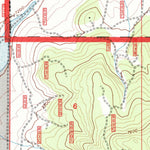 United States Geological Survey Tres Orejas, NM (1995, 24000-Scale) digital map