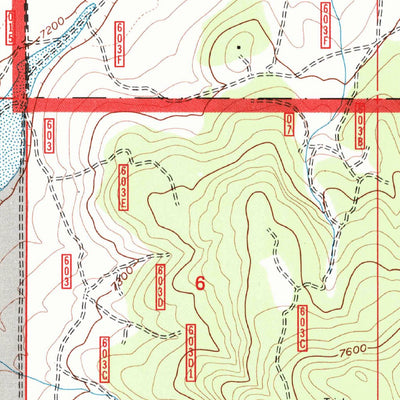 United States Geological Survey Tres Orejas, NM (1995, 24000-Scale) digital map