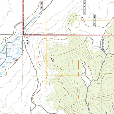 United States Geological Survey Tres Orejas, NM (2020, 24000-Scale) digital map