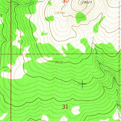 United States Geological Survey Tres Piedras, NM (1963, 24000-Scale) digital map