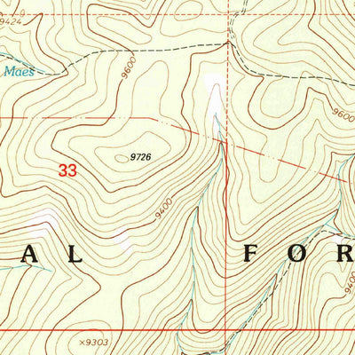 United States Geological Survey Tres Ritos, NM (1995, 24000-Scale) digital map