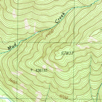 United States Geological Survey Trestle Peak, ID (1989, 24000-Scale) digital map
