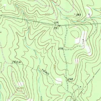 United States Geological Survey Trevat, TX (1963, 24000-Scale) digital map