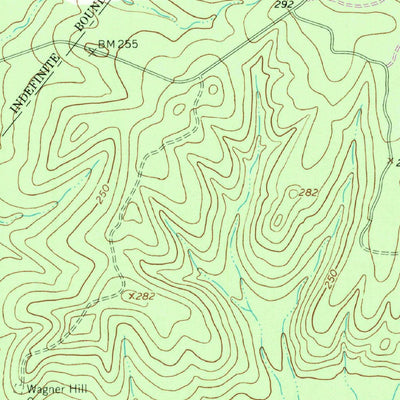 United States Geological Survey Trevat, TX (1963, 24000-Scale) digital map