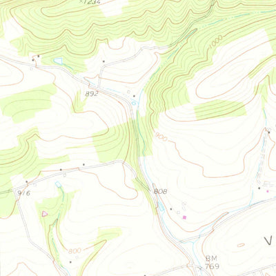 United States Geological Survey Trevorton, PA (1969, 24000-Scale) digital map