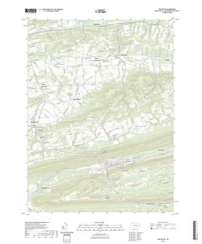United States Geological Survey Trevorton, PA (2023, 24000-Scale) digital map
