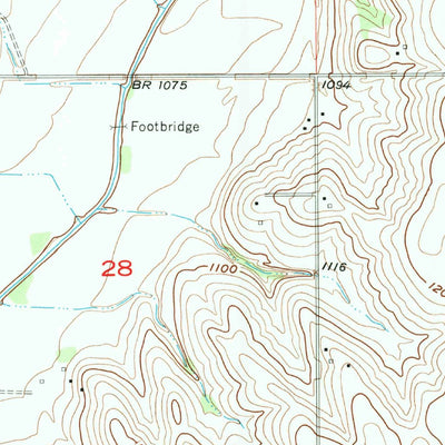 United States Geological Survey Treynor, IA (1956, 24000-Scale) digital map