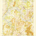 United States Geological Survey Triana, AL (1951, 24000-Scale) digital map